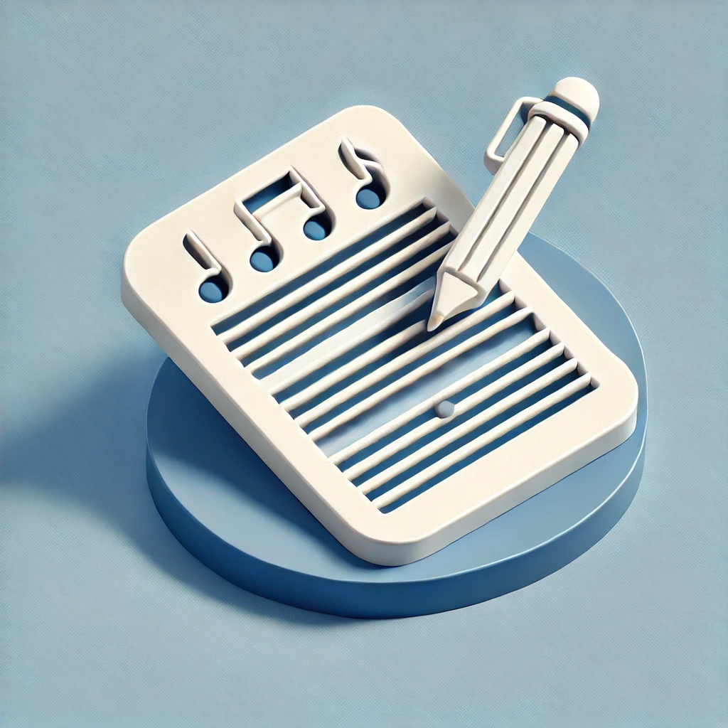 Song lyrics Writer
